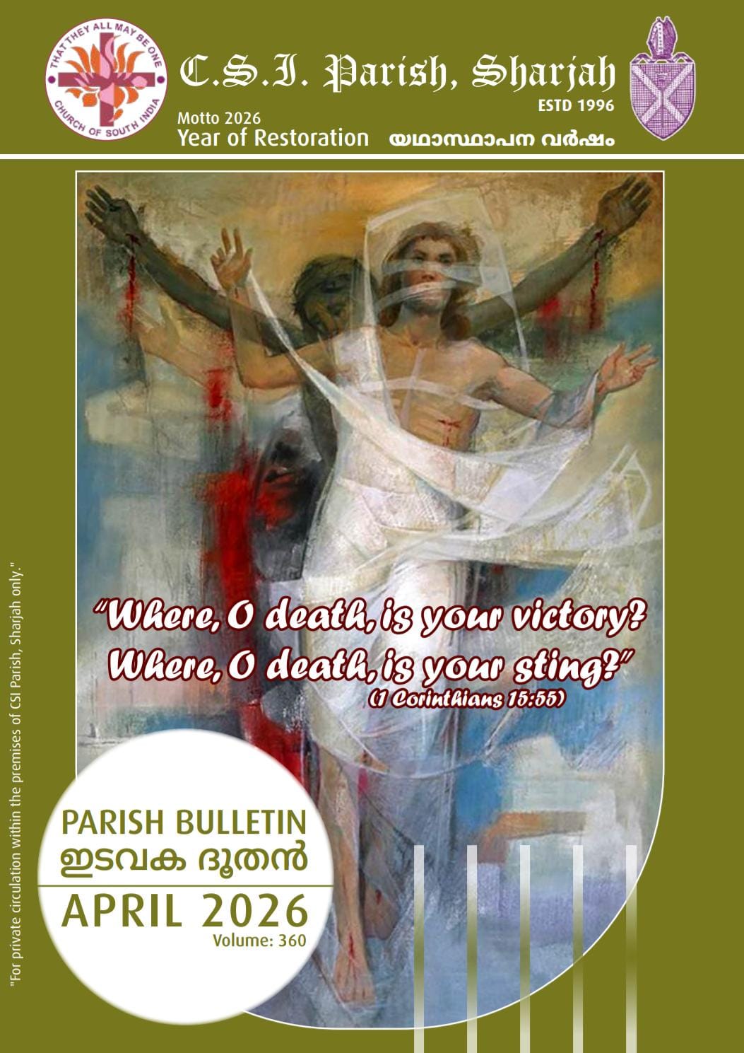 Parish Bulletin April 2026