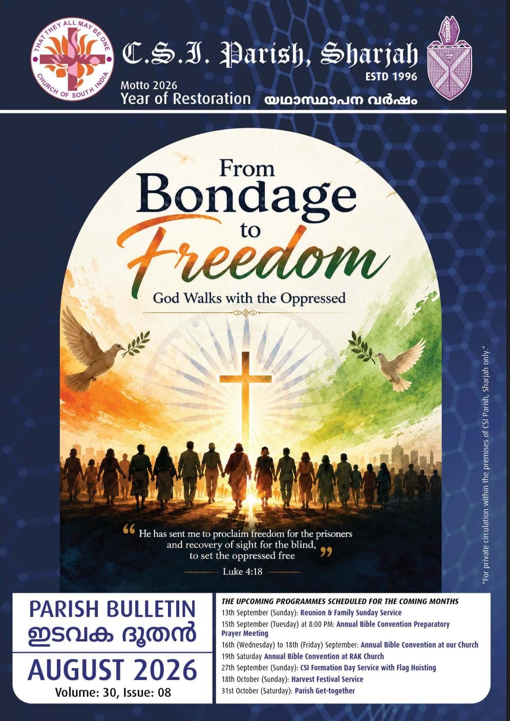 Parish Bulletin August 2026